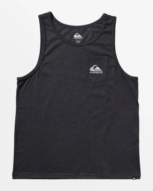 Quiksilver Tees>Omni Pocket Tank CHARCOALHEATHER