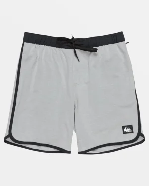 Quiksilver Shorts & Amphibians>Omni Scallop 17" Amphibian Boardshorts SLEET