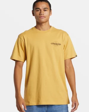 Quiksilver Tees>Omni Sign T-Shirt FALLLEAF