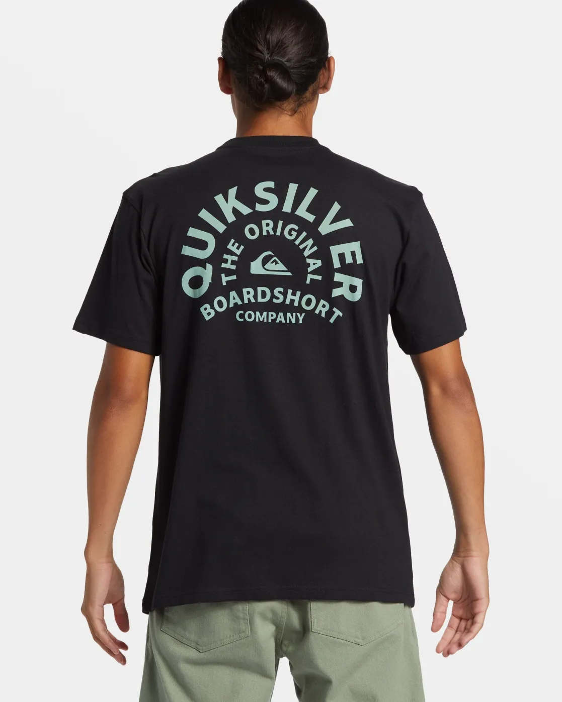 Quiksilver Tees>On Target T-Shirt BLACK