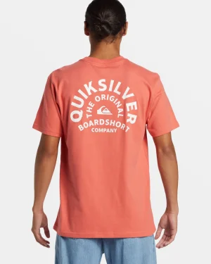 Quiksilver Tees>On Target T-Shirt SPICEDCORAL