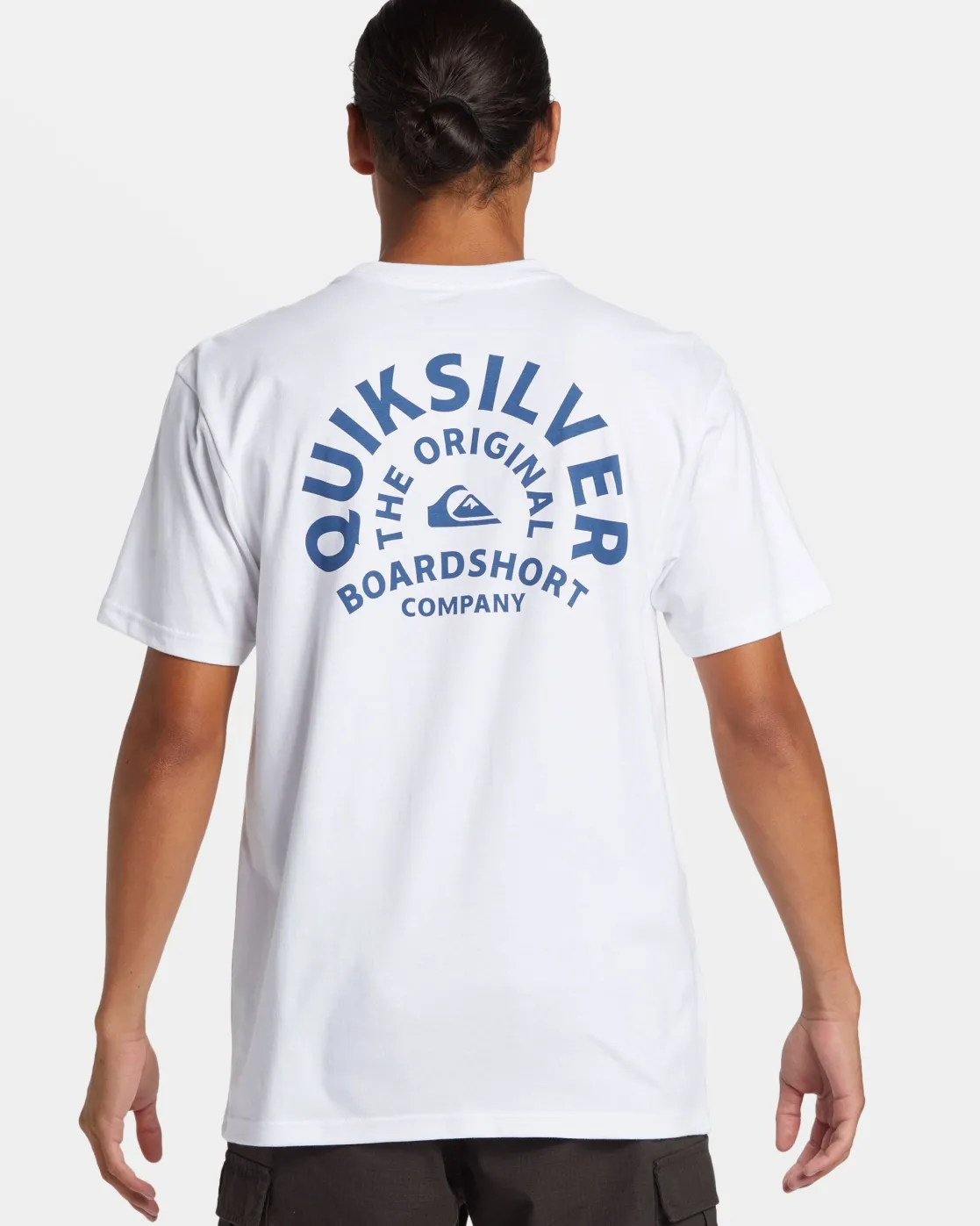 Quiksilver Tees>On Target T-Shirt WHITE