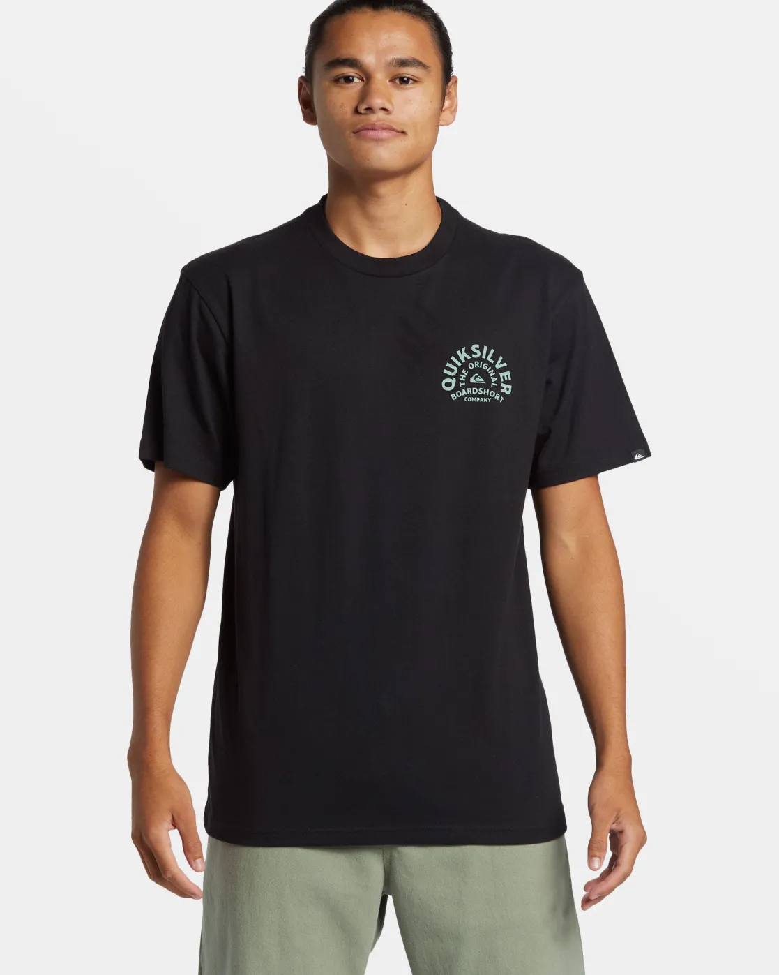 Quiksilver Tees>On Target T-Shirt BLACK