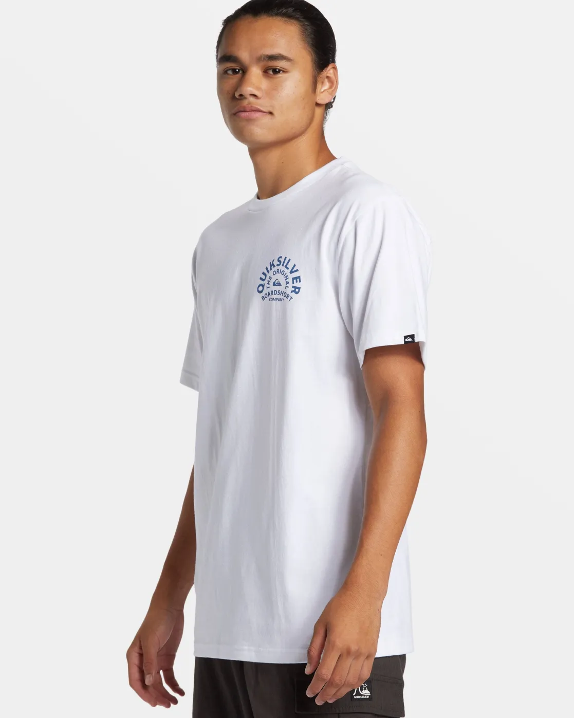 Quiksilver Tees>On Target T-Shirt WHITE
