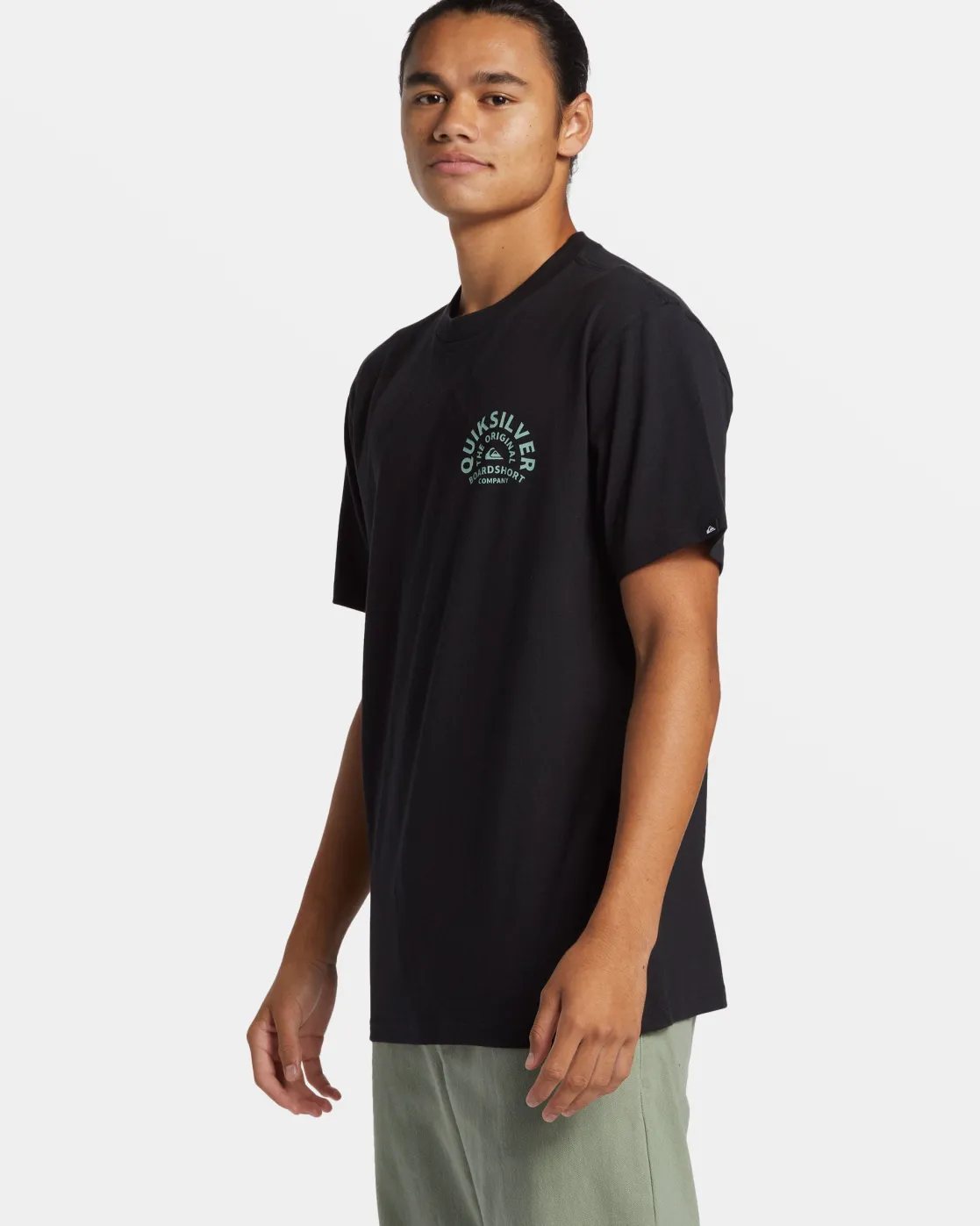 Quiksilver Tees>On Target T-Shirt BLACK