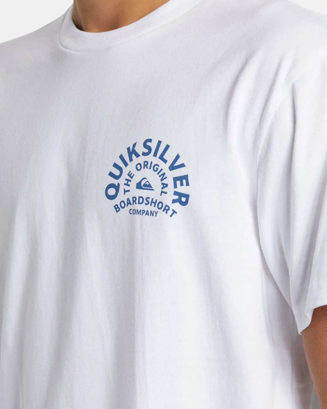 Quiksilver Tees>On Target T-Shirt WHITE