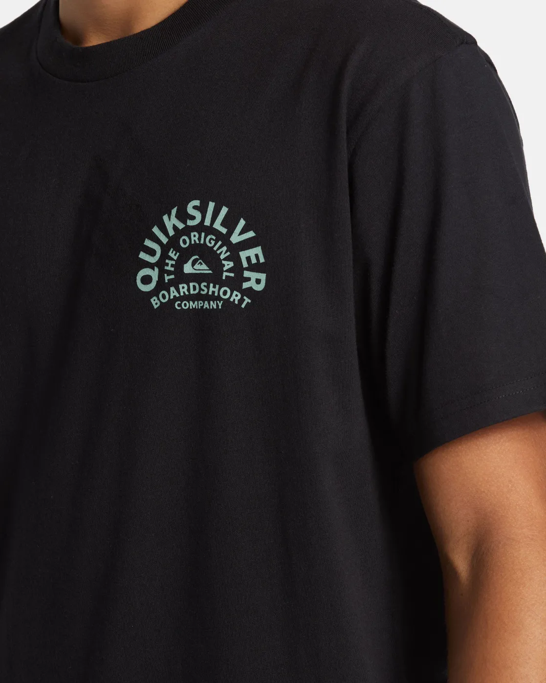 Quiksilver Tees>On Target T-Shirt BLACK