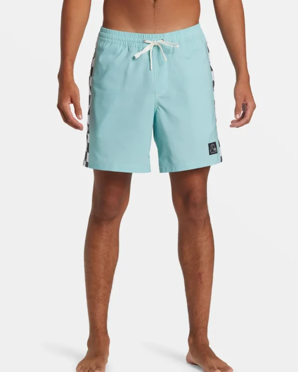 Quiksilver Boardshorts | Boardshorts>Original Arch 17" Swim Trunks AQUIFER