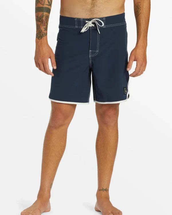 Quiksilver Boardshorts | Boardshorts>Original Scallop 18" Boardshorts DARKNAVY