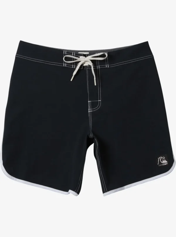 Quiksilver Boardshorts | Boardshorts>Original Scallop 18" Boardshorts BLACK