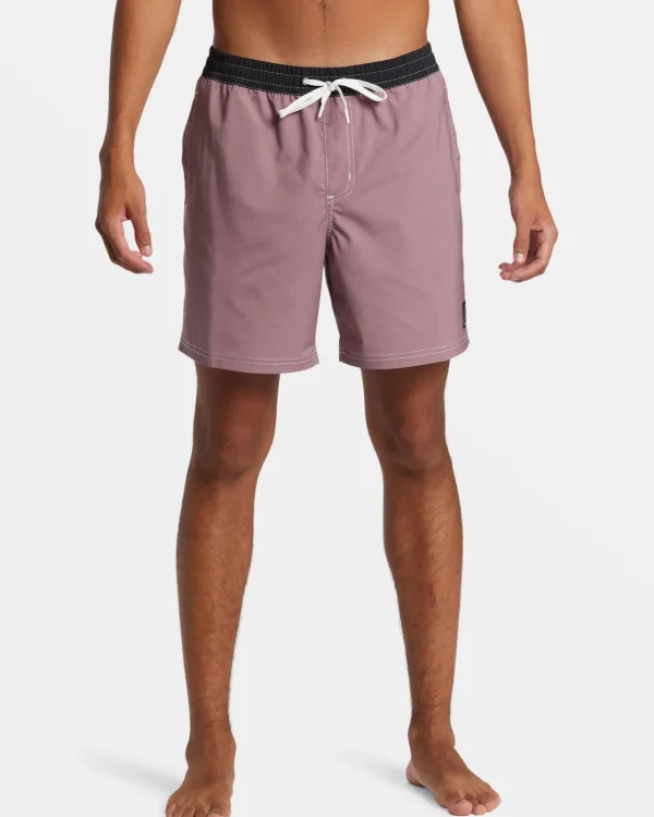 Quiksilver Boardshorts | Boardshorts>Original Straight 17" Swim Trunks GRAPESHAKE