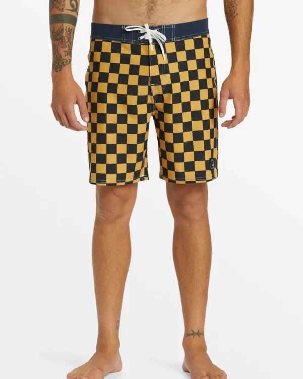 Quiksilver Boardshorts | Boardshorts>Original Straight Leg 18" Boardshorts MUSTARD