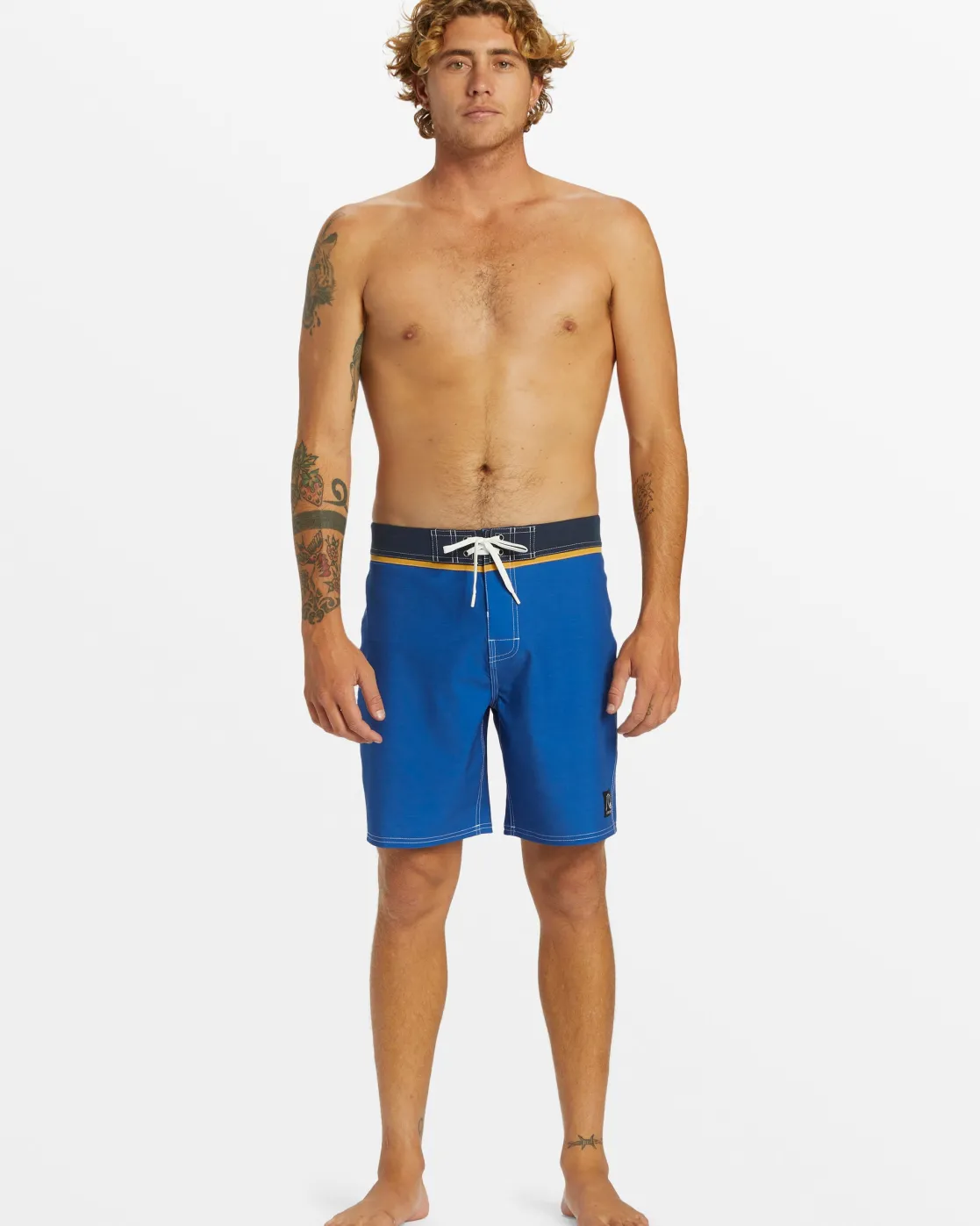 Quiksilver Boardshorts | Boardshorts>Original Straight Leg Solid 18" Boardshorts MONACOBLUE