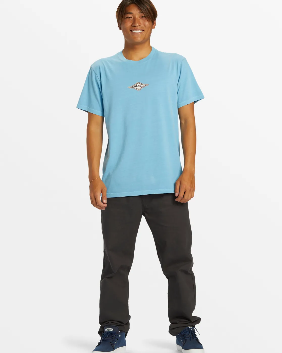Quiksilver Tees>Out Of Sight T-Shirt - ALASKANBLUE