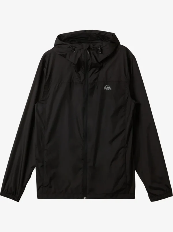Quiksilver Jackets | Under $100>Overcast Windbreaker BLACK