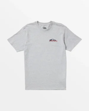 Quiksilver Tees>Patriot T-Shirt ATHLETICHEATHER