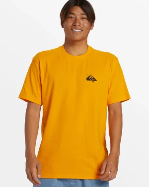 Quiksilver Tees>Petroglyph Logo DNA T-Shirt - RADIANTYELLOW