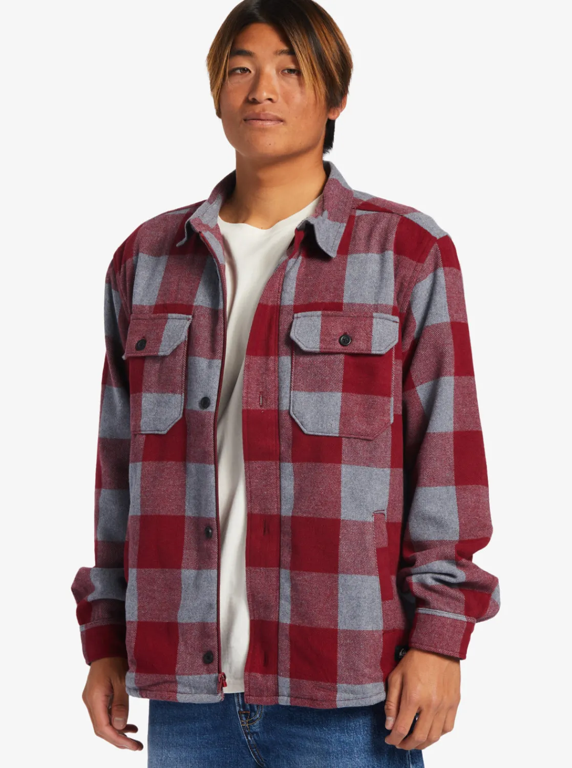 Quiksilver Jackets>Pickston Jacket POMEGRANATEPICKSTON