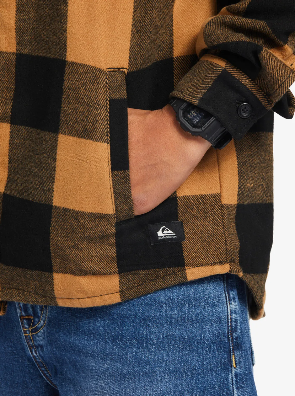 Quiksilver Jackets>Pickston Jacket BONEBROWNPICKSTON