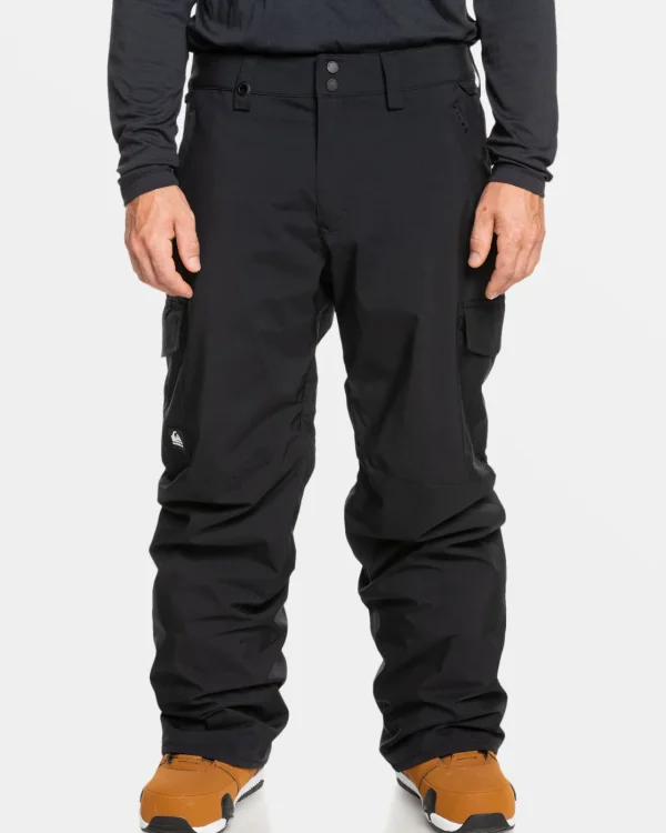 Quiksilver Snow Pants>Porter Insulated Snow Pants TRUEBLACK