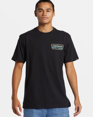 Quiksilver Tees>Range Life T-Shirt BLACK