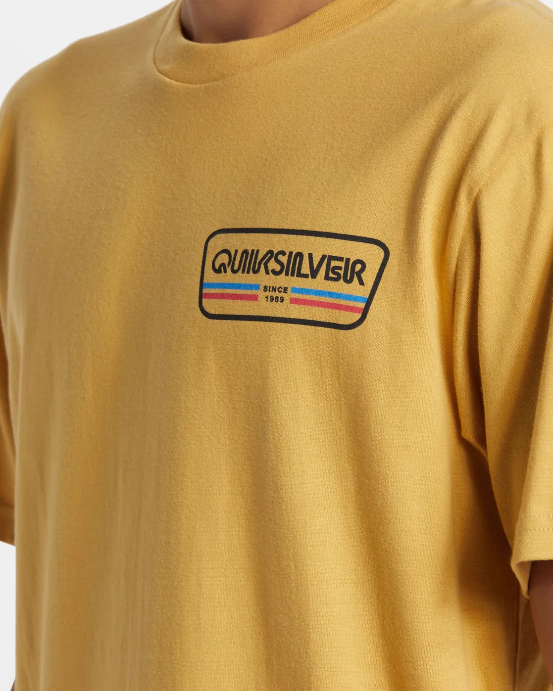Quiksilver Tees>Range Life T-Shirt FALLLEAF