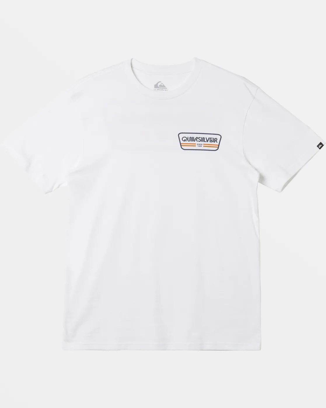 Quiksilver Tees>Range Life T-Shirt WHITE