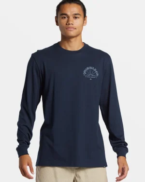 Quiksilver Tees>Rays For Days Long Sleeve T-Shirt DARKNAVY