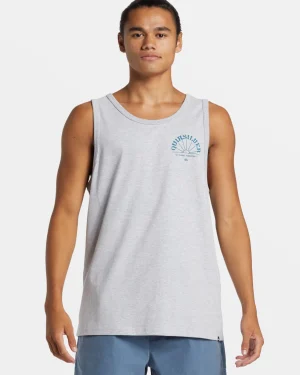 Quiksilver Tees>Rays For Days Tank ATHLETICHEATHER