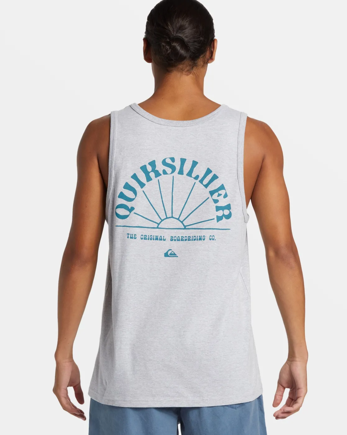 Quiksilver Tees>Rays For Days Tank ATHLETICHEATHER