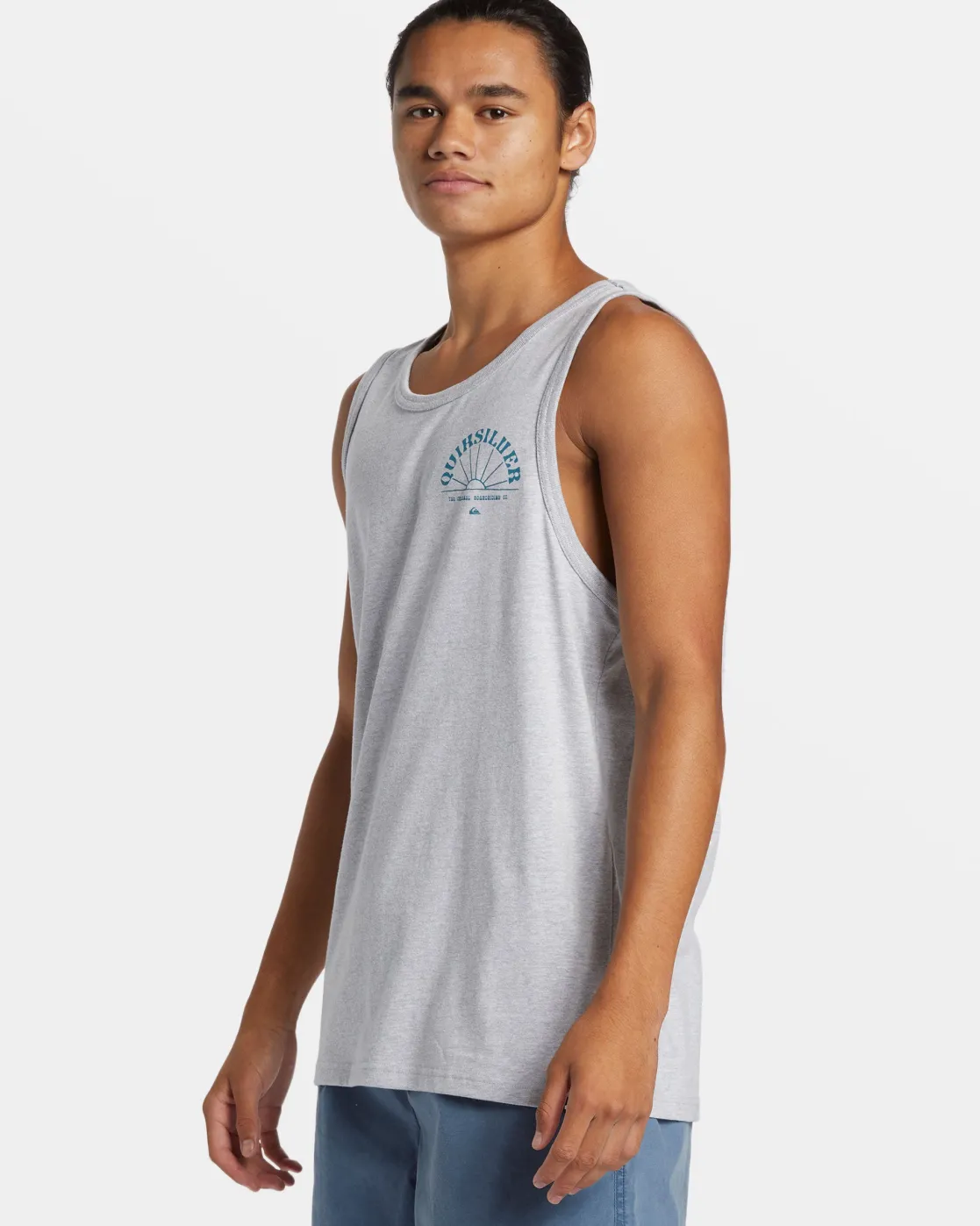 Quiksilver Tees>Rays For Days Tank ATHLETICHEATHER