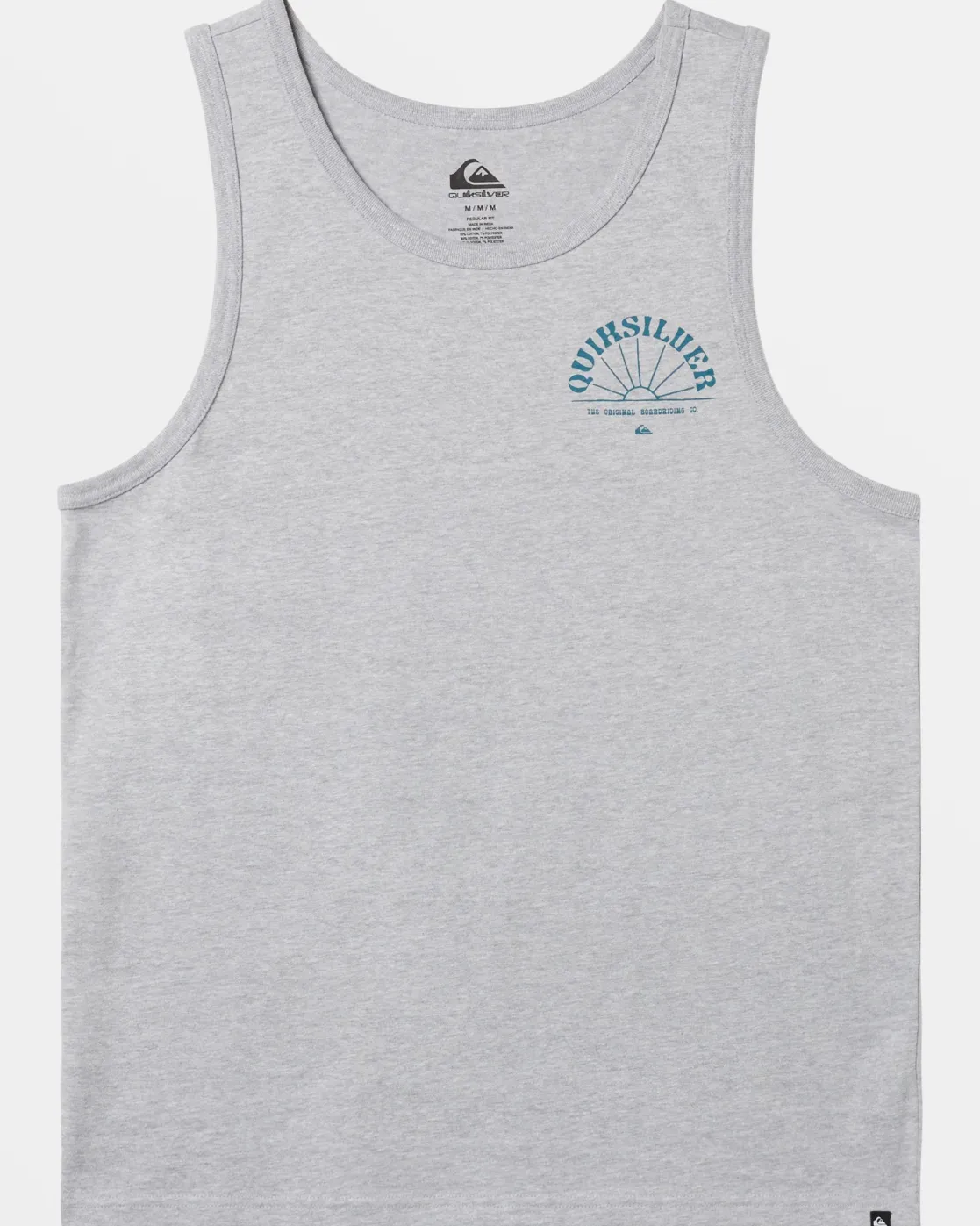 Quiksilver Tees>Rays For Days Tank ATHLETICHEATHER