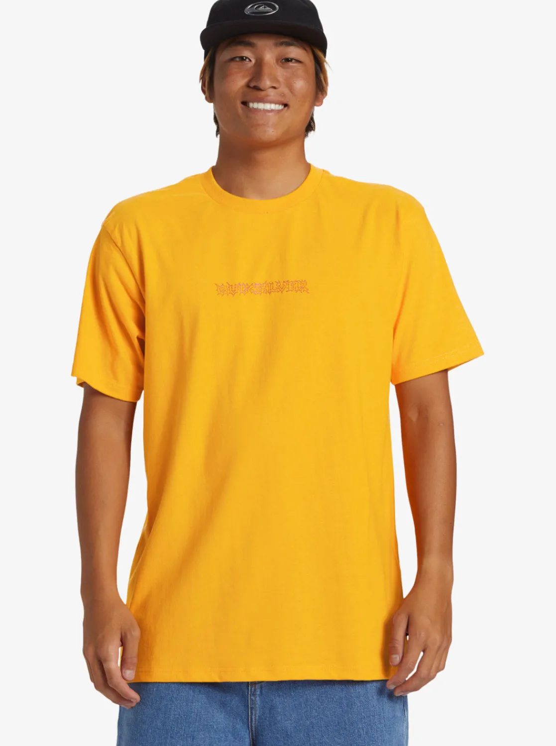 Quiksilver Tees>Razor Short Sleeve Saturn T-Shirt RADIANTYELLOW