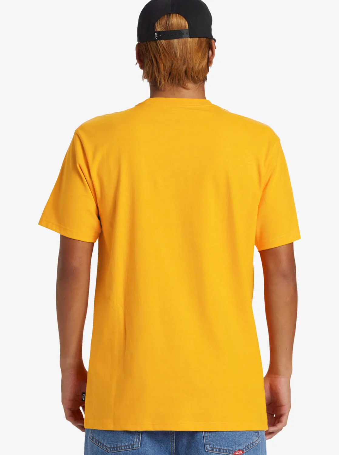 Quiksilver Tees>Razor Short Sleeve Saturn T-Shirt RADIANTYELLOW
