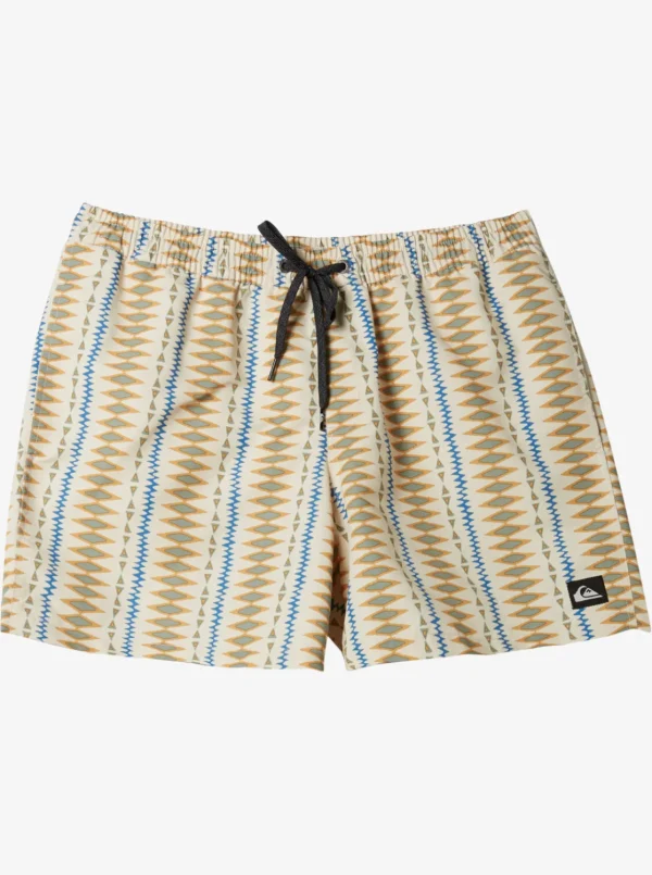 Quiksilver Boardshorts | Boardshorts>Remade Mix 17" Swim Trunks OYSTERWHITE