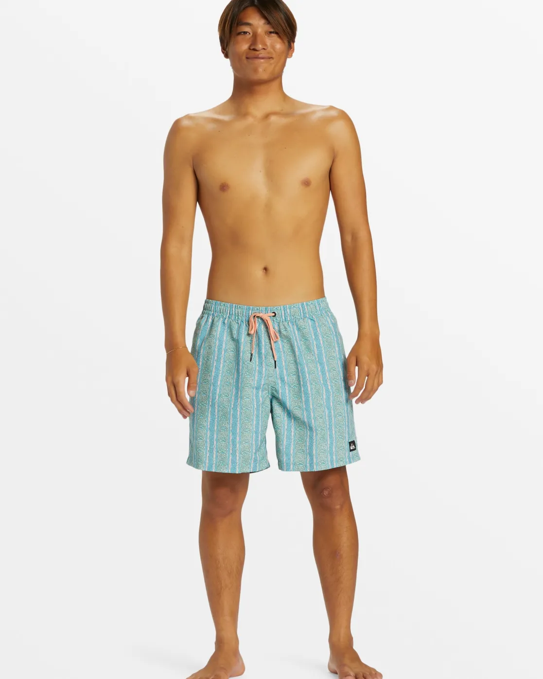 Quiksilver Boardshorts | Boardshorts>Remade Mix 17" Swim Trunks ALASKANBLUE