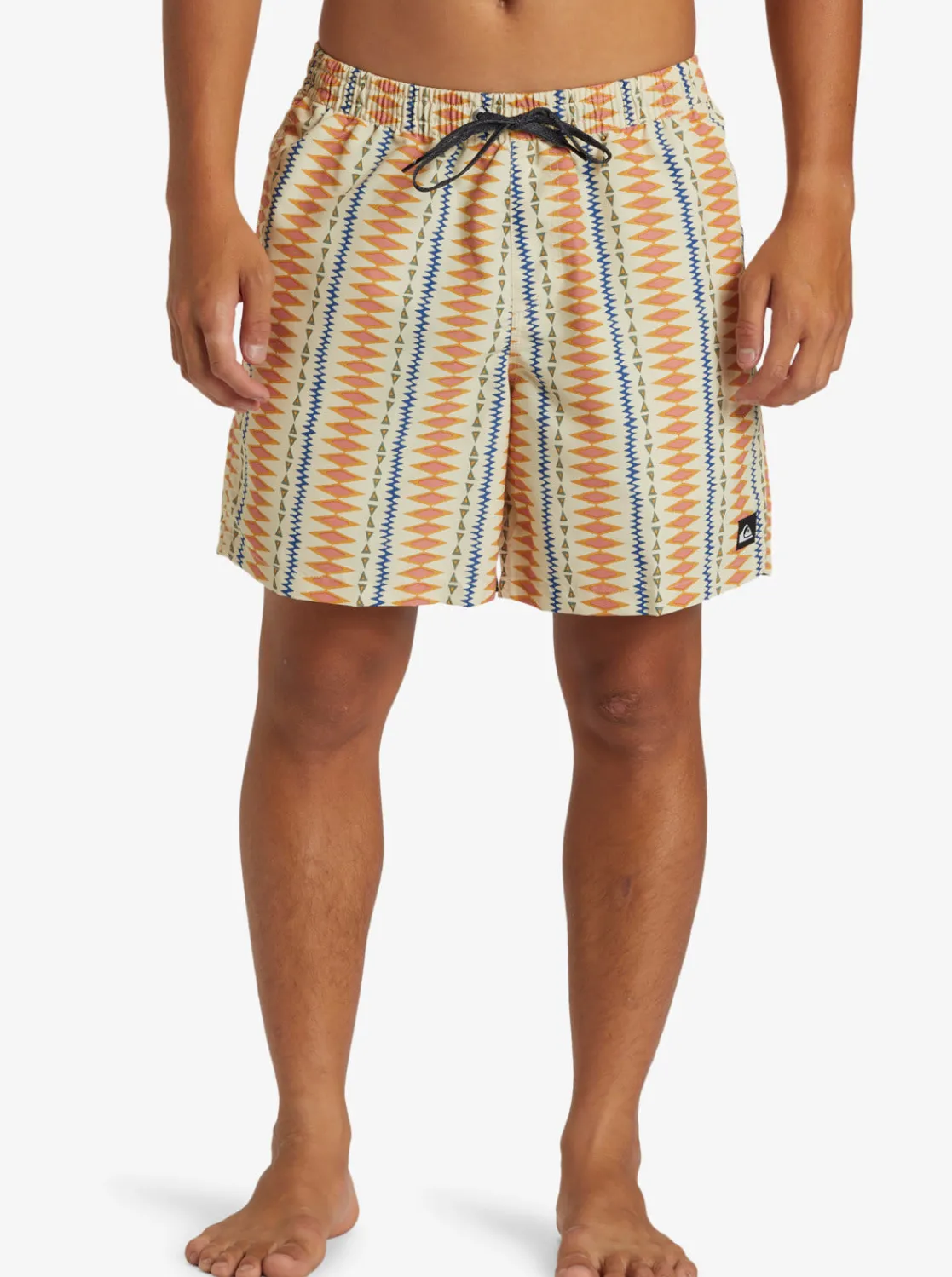 Quiksilver Boardshorts | Boardshorts>Remade Mix 17" Swim Trunks OYSTERWHITE