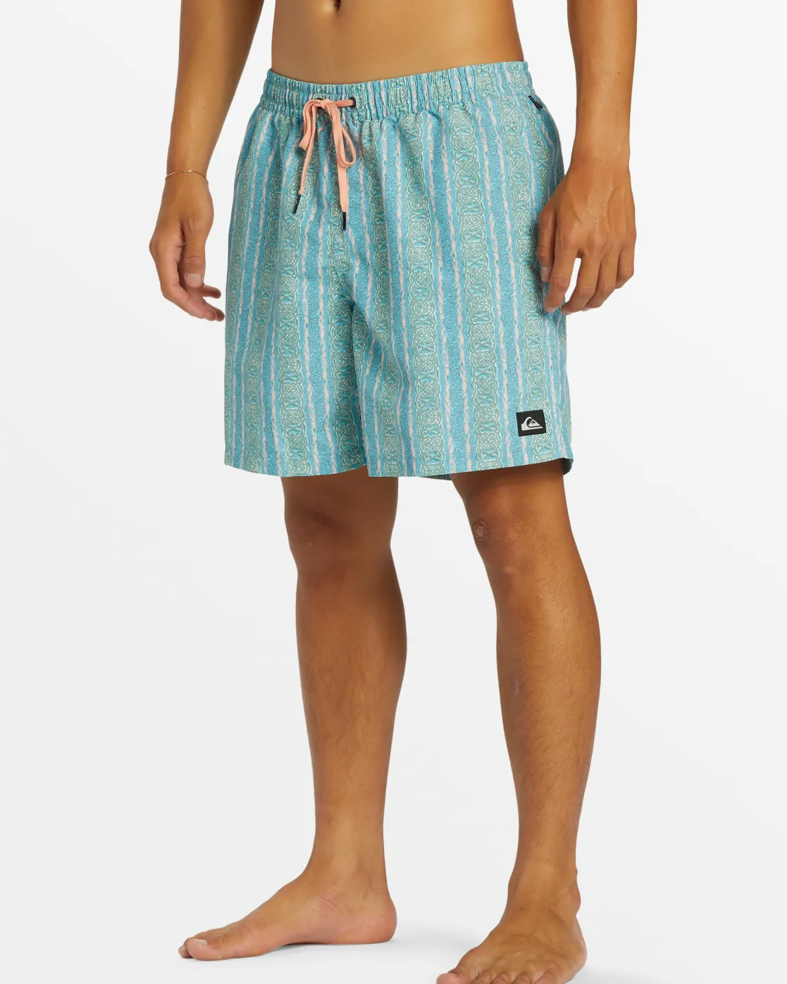 Quiksilver Boardshorts | Boardshorts>Remade Mix 17" Swim Trunks ALASKANBLUE