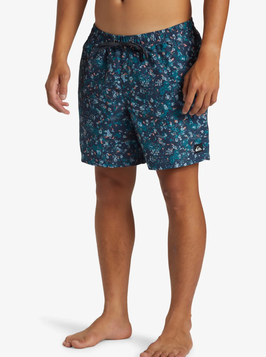 Quiksilver Boardshorts | Boardshorts>Remade Mix 17" Swim Trunks DARKNAVY