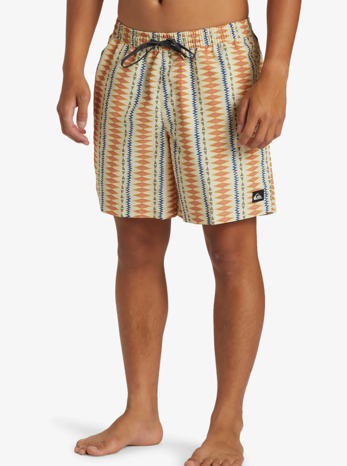 Quiksilver Boardshorts | Boardshorts>Remade Mix 17" Swim Trunks OYSTERWHITE