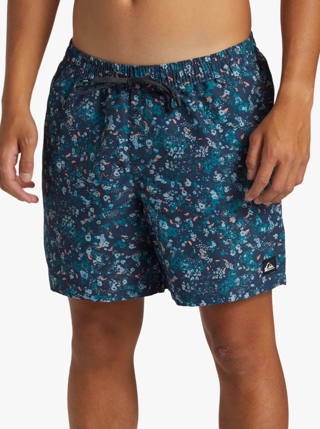 Quiksilver Boardshorts | Boardshorts>Remade Mix 17" Swim Trunks DARKNAVY