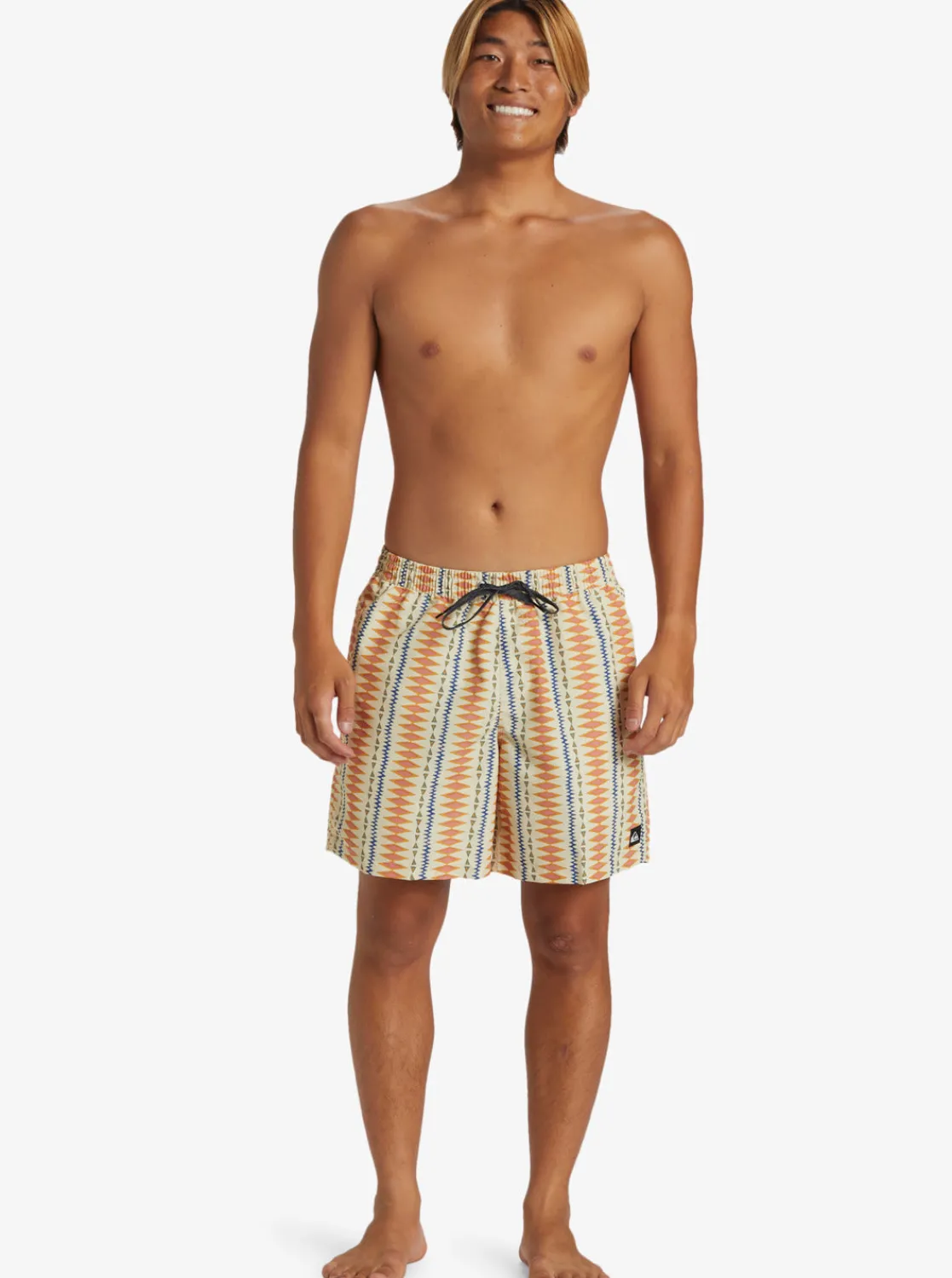 Quiksilver Boardshorts | Boardshorts>Remade Mix 17" Swim Trunks OYSTERWHITE