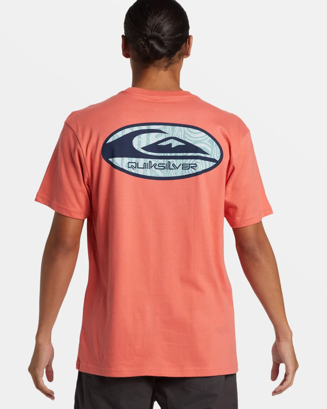 Quiksilver Tees>Retro Link T-Shirt SPICEDCORAL