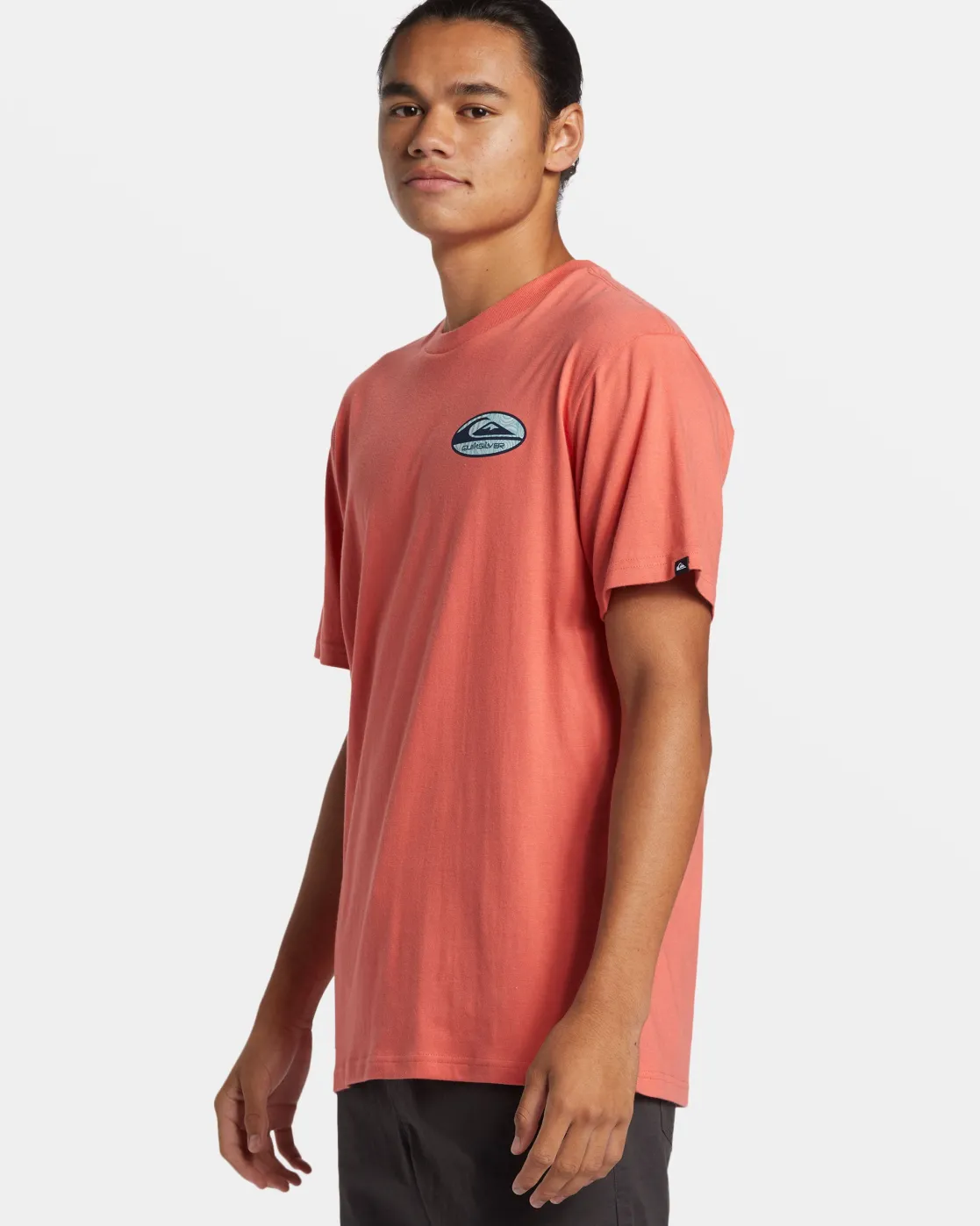 Quiksilver Tees>Retro Link T-Shirt SPICEDCORAL
