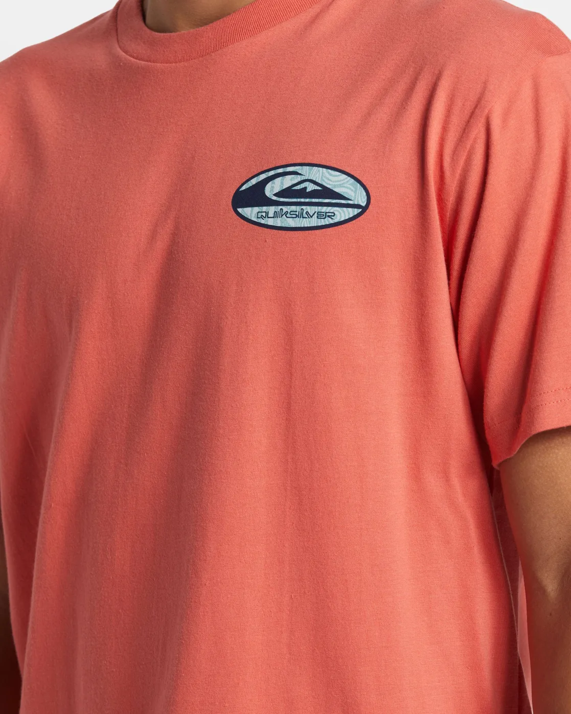 Quiksilver Tees>Retro Link T-Shirt SPICEDCORAL