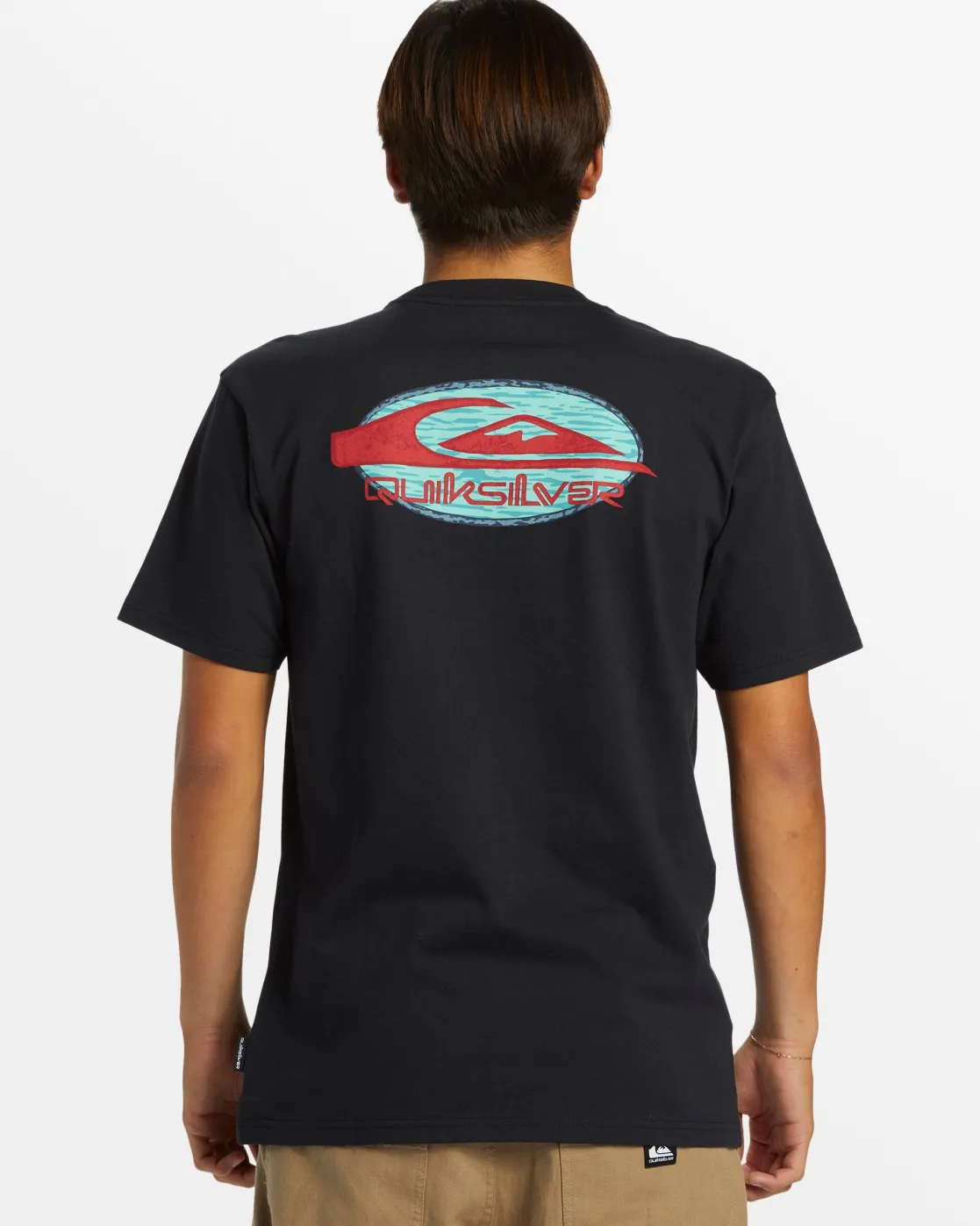 Quiksilver Tees>Retro Rocker T-Shirt - BLACK
