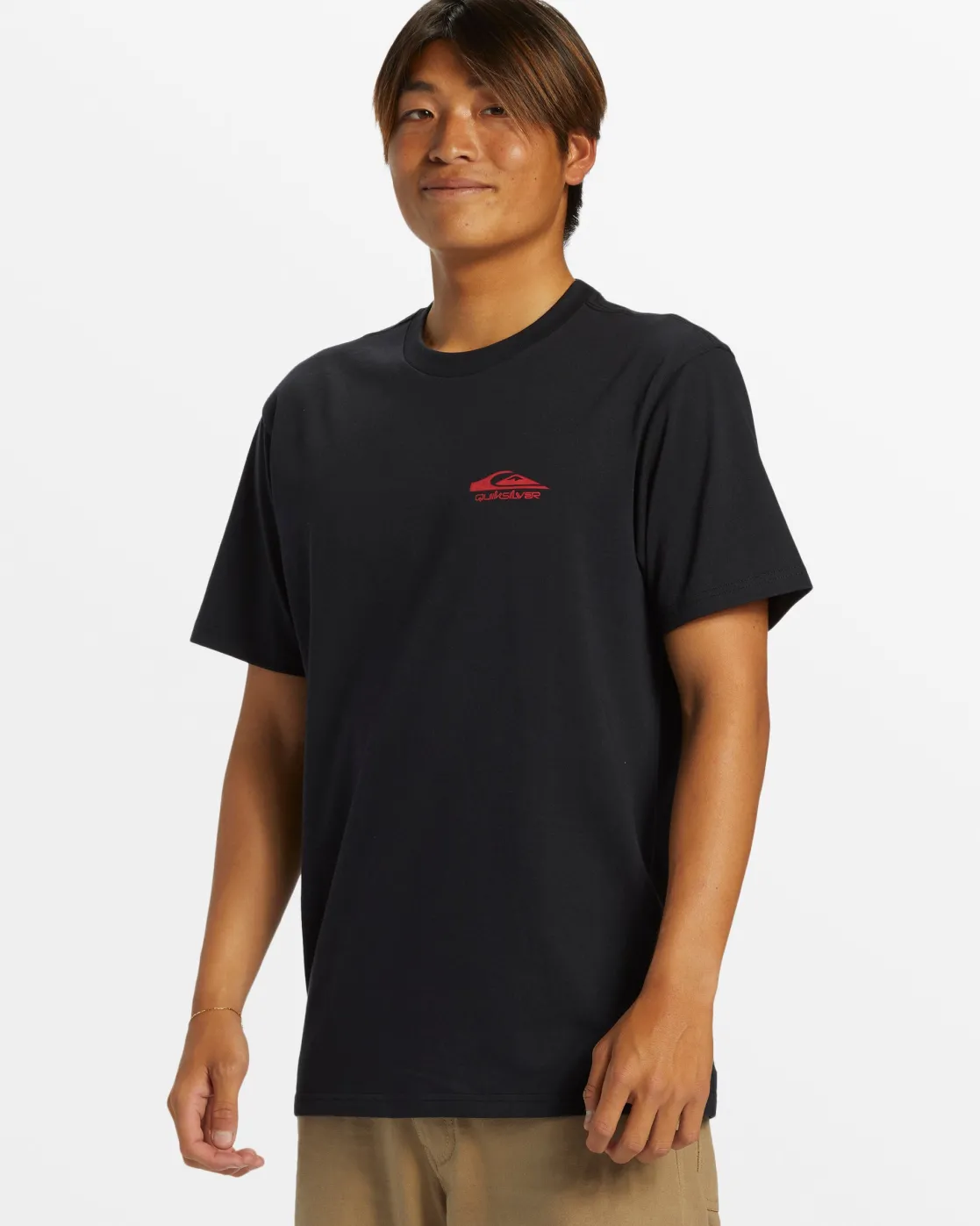 Quiksilver Tees>Retro Rocker T-Shirt - BLACK