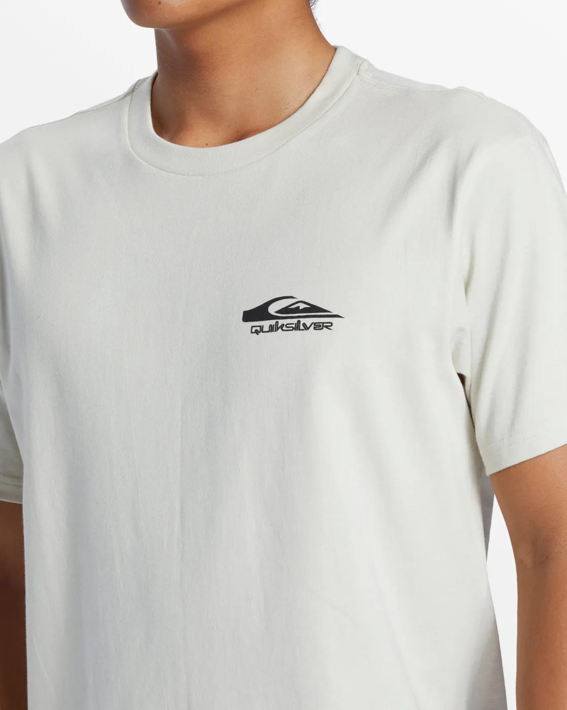 Quiksilver Tees>Retro Rocker T-Shirt - SILVERBIRCH