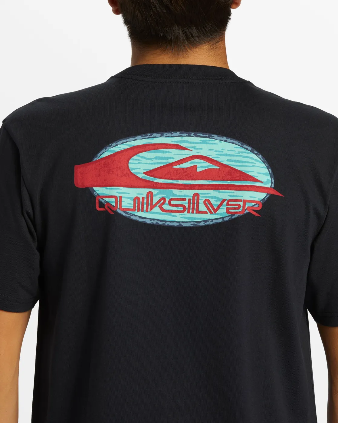 Quiksilver Tees>Retro Rocker T-Shirt - BLACK