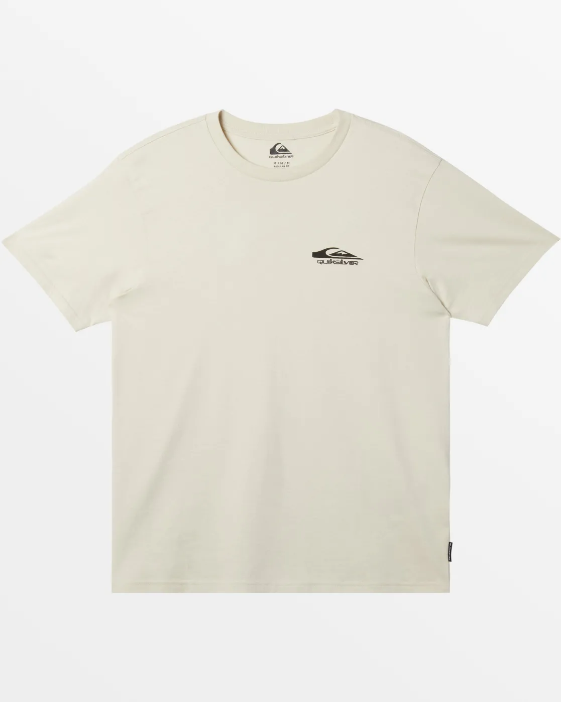Quiksilver Tees>Retro Rocker T-Shirt - SILVERBIRCH